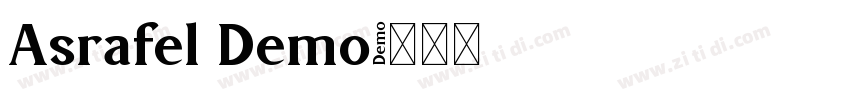 Asrafel Demo字体转换